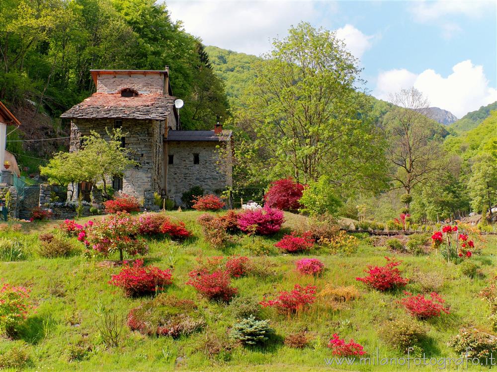 Montesinaro frazione di Piedicavallo (Biella) - Casa ai bordi del paese